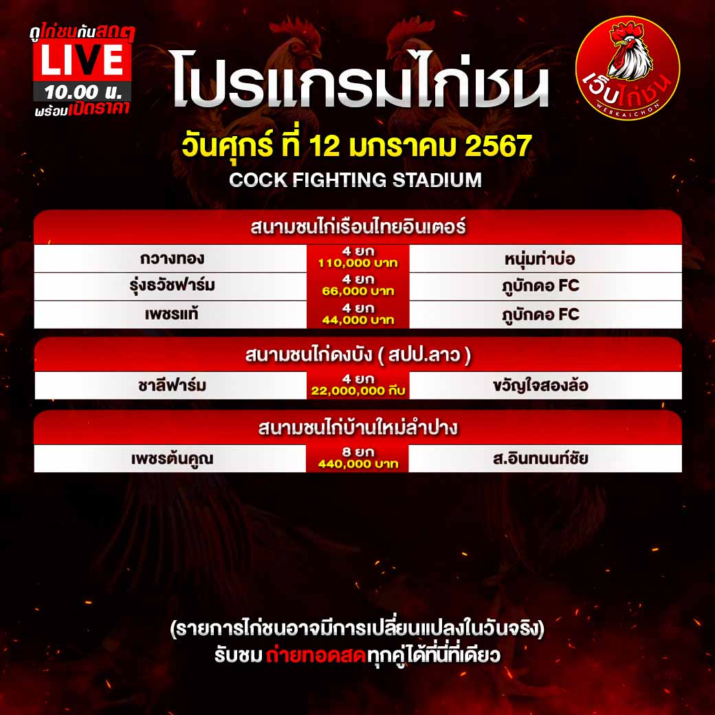 สังเวียน ไก่ 12167