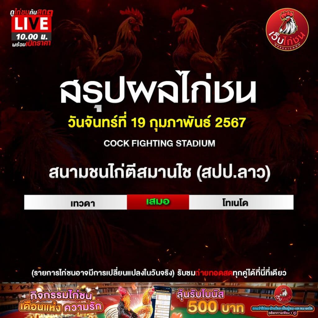 ไก่ชน คู่ดุเดือด190167