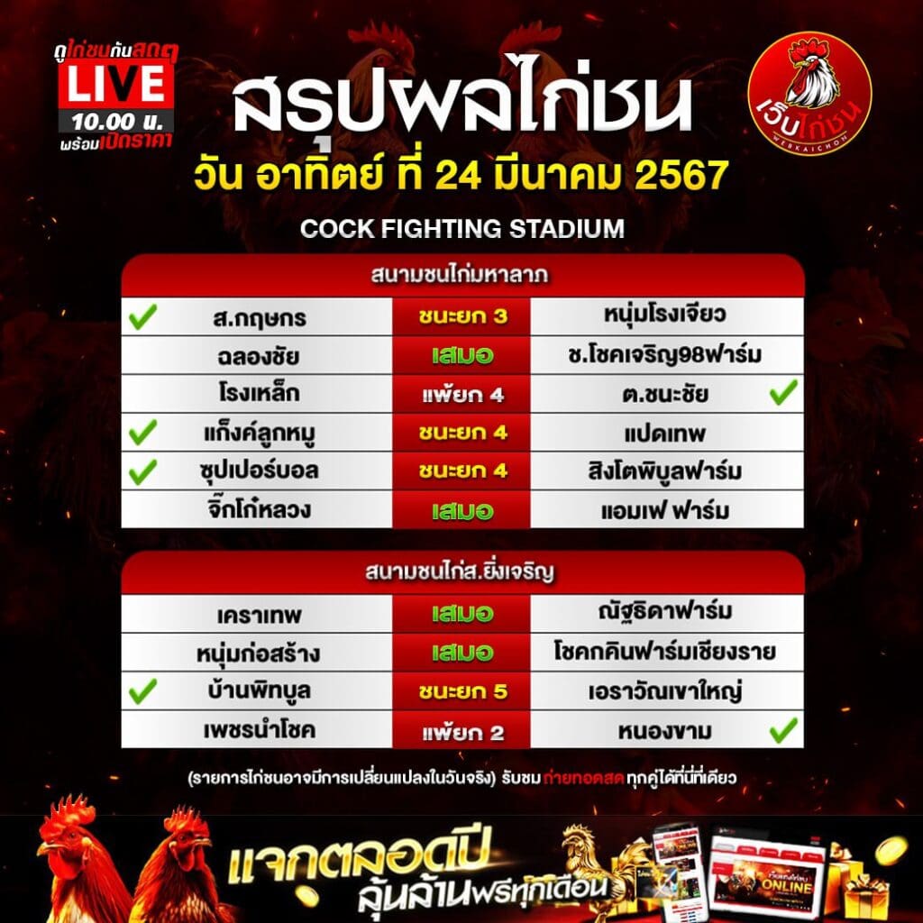 เว็บดูไก่ชน240367